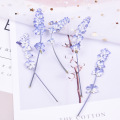 20pcs/lot,Natural Pressed flowers with stem,Eternal real rose flowers for DIY Wedding invitations Craft Photo Bookmark Gift Card