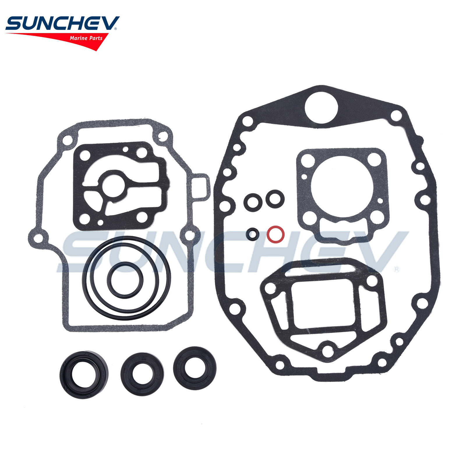 3C8-87321-1 Lower Unit Gasket Kit For Tohatsu 40--50hp（2 Stroke）