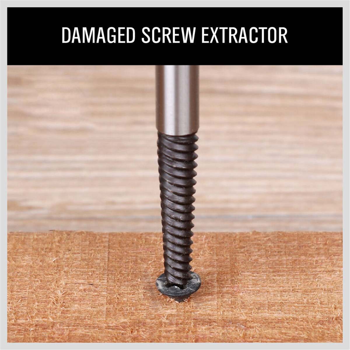 6Pcs/set Steel Damaged Screw Extractor Drill Bit Broken Speed Out Guide Set Broken Bolt Remover Easy Out Power Tool Accessories