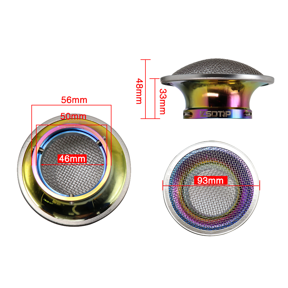 ALCON-Motorcycle Carburetor The Wind Cup Air Filter Cup Color Horn Cup Universal 50mm Fit Most 21/24/26/28/30 Carburedor