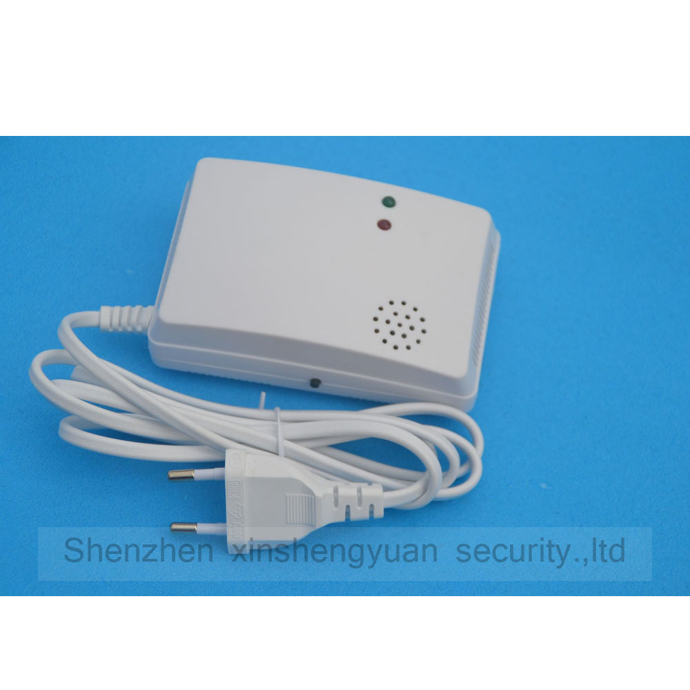 Gas Detector Sensor 85dB Voice Alarm High Sensitive Liquefied Natural Coal Gas detector Home Security Alarm System