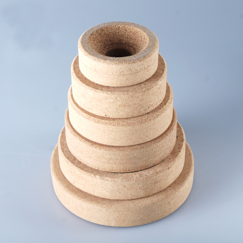 (6 pieces/set) Cork flask holder Round bottom flask base Laboratory bottle base ( 80/100/110/120/140/160mm)