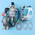 Carburetor Auto Choke Pump Dual Fuel Conversion Kit For Honda GX390 GX340 188F 4.5-5.5KW Generator Engine LPG/CNG/Gasoline Carb