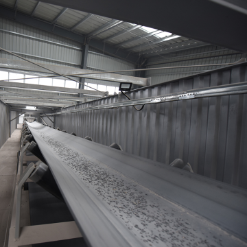 Durable Trough Idler Belt Conveyor for Mining Applications