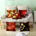 45*45 Red Pillow Case Christmas Cushion Cover Merry Christmas decorations for home Decor Navidad 2020 Noel New Year 2021 natal