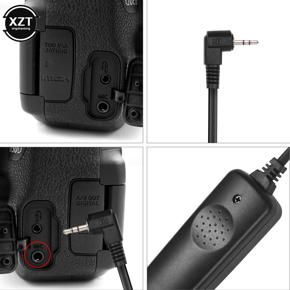 RS-60E3 Shutter Release Remote Control Cord for Canon EOS 1300D 1100D 1200D 1000D 100D 350D 500D 550D 600D 650D 700D DSLR Camera