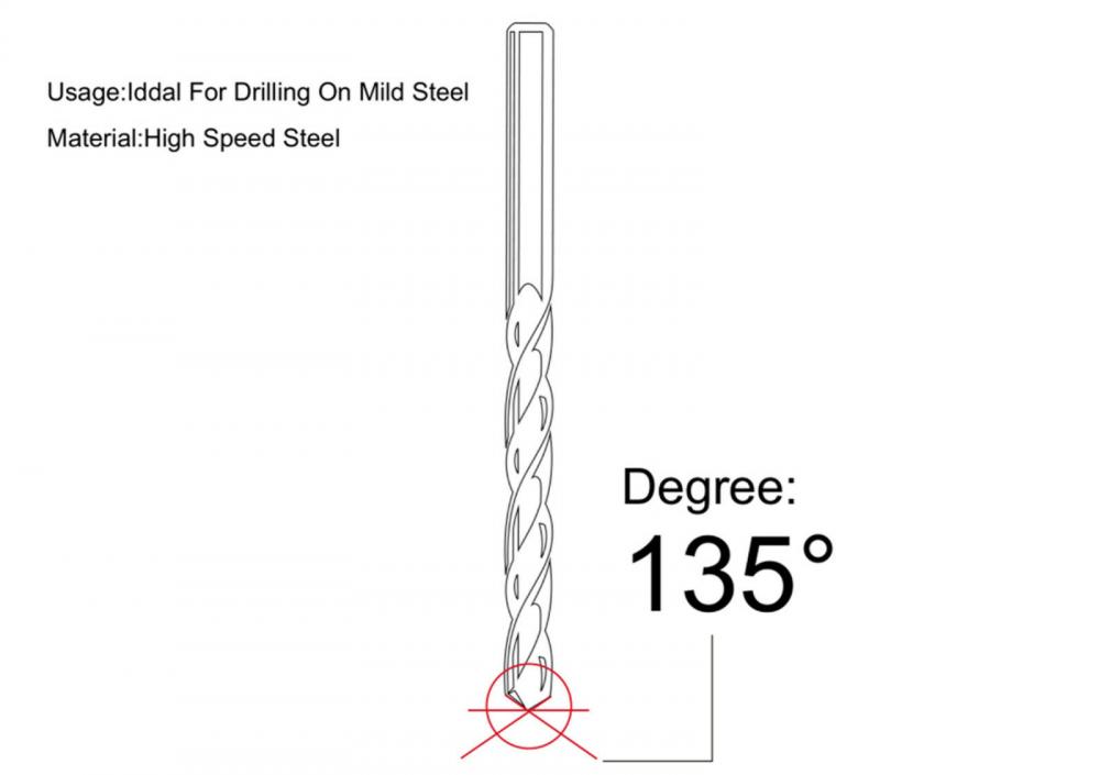 HSS Co Twist Drill Bit