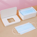 Dustproof Tissue Box Holder With Lid Wet Wipes Storage Box Plastic Wet Wipes Dispenser Disposable Mask Storage Box