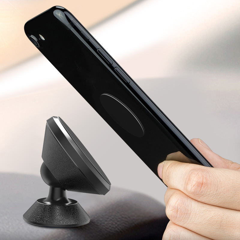 Aluminum Alloy Bracket Car Mobile Phone Holder Bracket Multipurpose Magnetic Bracket 360 Degree Rotating Universal Car Bracket