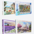1000pcs Jigsaw Puzzles Custom DIY Photos Cartoon Landscape Architecture Life for Kid Adult Relief Stress Toy Room Decoration