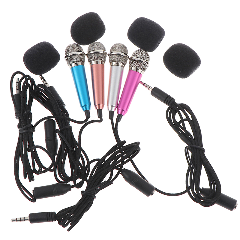 Handheld Mic Portable Mini 3.5mm Stereo Mic Audio Microphone For The Mobile Phone Accessories