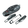 3pcs Limestone Grey Gray FOB Remote Key Case Key Cover Key Shell Replace refit Porsche Boxster Cayman 911 Panamera Cayenne Macan
