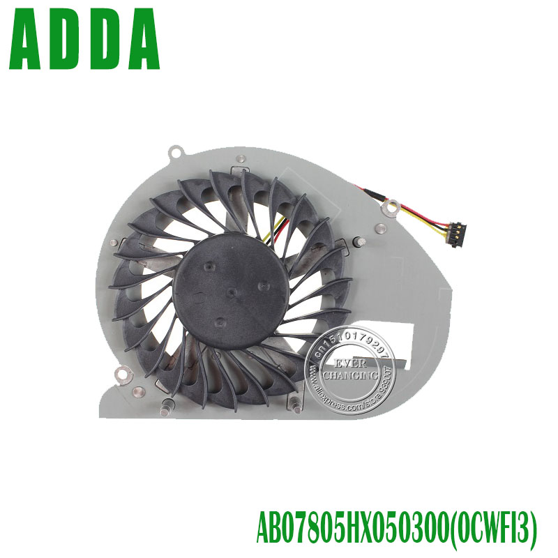 Laptop CPU cooling fan for FOR SONY VAIO Fit15 SVF15N F15N SVF15N29 Flip SVF15N17CLS SVF15N17CXB SVF15N17CXS AD07805HX050300