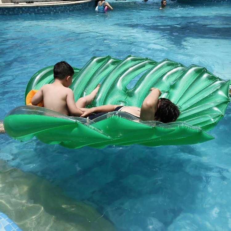 New Inflatable Float Mattress Inflatable Leaf Pool Float 3