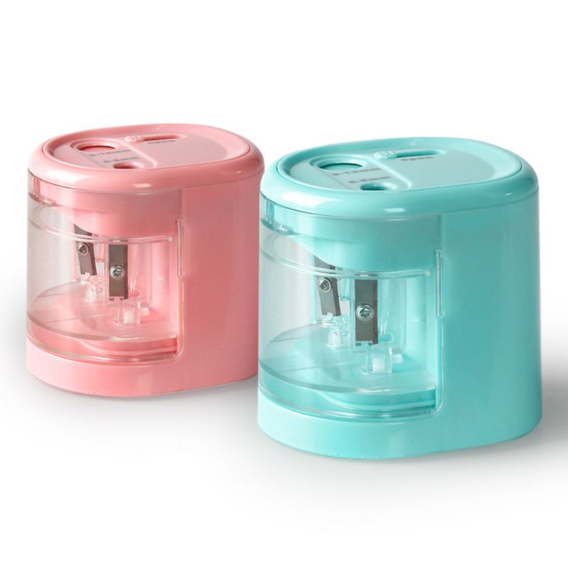 Electric Pencil Sharpener Innovative Automatic Smart Double Hole School Office Stationery Stationery Student Gift Dropship