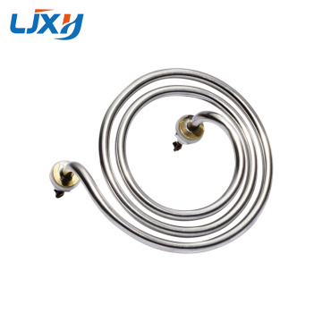 LJXH Coil Heating Element Circle Water Heater Pipe AC220V/380V 3KW 201/304Stainless Steel Electric Parts for Water Bucket/Tank