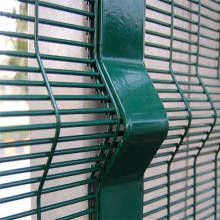 High Security galvanized 358 welded mesh panel fencing
