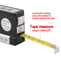 Laser Level Horizon Vertical Measure Aligner Standard and Metric Rulers Multipurpose Measure Level Laser Black