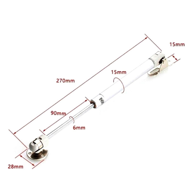 New 200/300/20/30/40/50N Furniture Cabinet Door Stay Soft Close Hinge Hydraulic Gas Lift Strut Support Rod Pressure