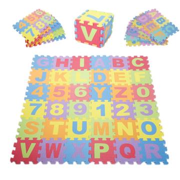 36pcs Carpet Rugs Activity Carpet Puzzle Mats Split Joint Kids Rug Animal Pattern Baby Soft Exercise Floor Tiles Baby Play Naw