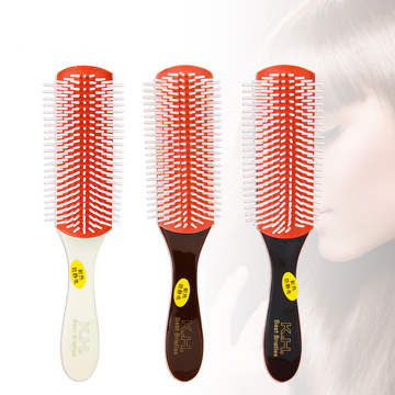 Oil Slick Head Comb Fine Scalp Massage Combs Brushes Men Anti-static Magic 9 Rows Hair Brush Detangling Hair Beauty Tool UN948