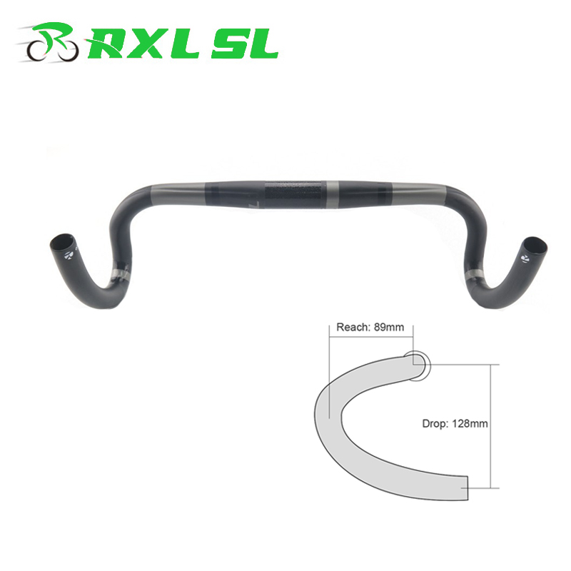 RXL SL 31.8mm Carbon Handlebar UD Matte/Gloss Road Bike 400/420/440mm Cycling Handlebars Ultra-light Bent Bar Bicycle Handlebar