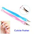 HOT 12Pcs High Quality Manicure Nail Tool Cuticle pusher Dead Skin Fork Trimmer Peeling Knife Cuticle Remover Nail Art Tool