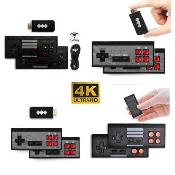 4K HDMI/AV Video Game Console Retro Handheld Game Console High-definition Portable Game Machine with 568/620 Classic Games