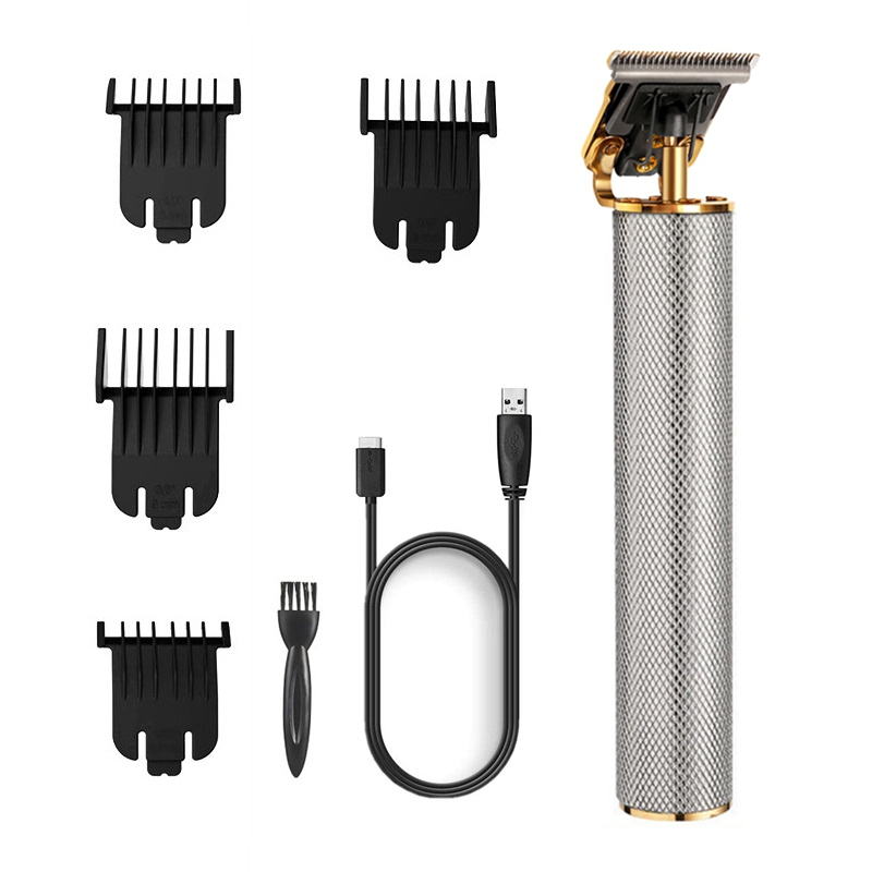 Pro li hair trimmer professional bald electric hair clipper face body haircutting machine edge lining finishing rechargeable