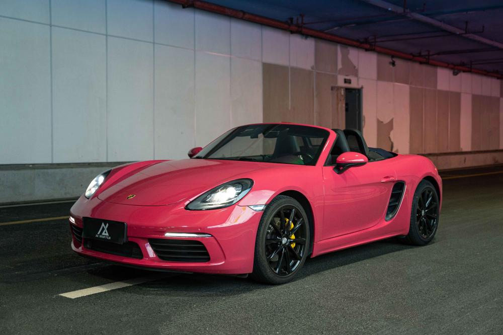 Strawberry Red Vinyl Wrap