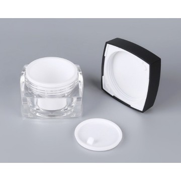PET Jar with PP Lid Multi-Part Assembly