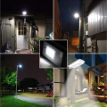 Integrated LED solar light for residential parking lot