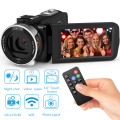 Andoer 4K Ultra HD WiFi Digital Video Camera Camcorder DV Recorder With 16X Zoom 3.0" LCD Touchscreen IR Night