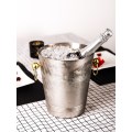 304 Stainless steel Double layer ice bucket quality stainless steel wine ice storage bar buckets 5L