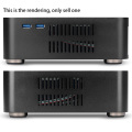 Mini Itx Computer Case Aluminum Pc Case Chassis Htpc Power Supply Case [Usb 3.0 Version]