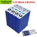 4-32pcs 3.2V 80Ah Battery LiFePO4 Lithium phospha Large capacity 12V 24V 48V 80000mAh Motorcycle Electric Car motor batteries