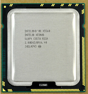 lntel Xeon X5560 Quad Core LGA 1366 2.8G/95W/8MB Cache CPU (working 100% Free Shipping)