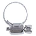 15 Pcs Stainless Steel 8mm to 12mm Hose Pipe Clamps Clips Fastener