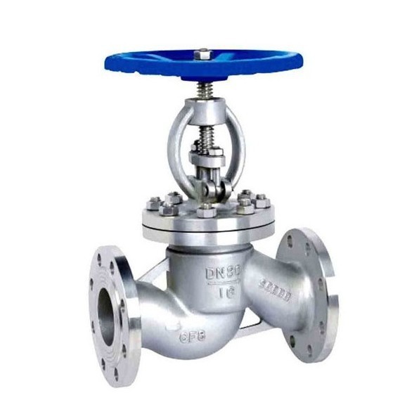 Stainless steel flange stop valve