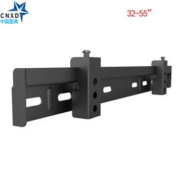 Stainless Steel Fixed TV Holder LED LCD TV Wall Mount Bracket VESA 400x400 Wall Mount Modern TV Stand Fit for TV 32-55inch