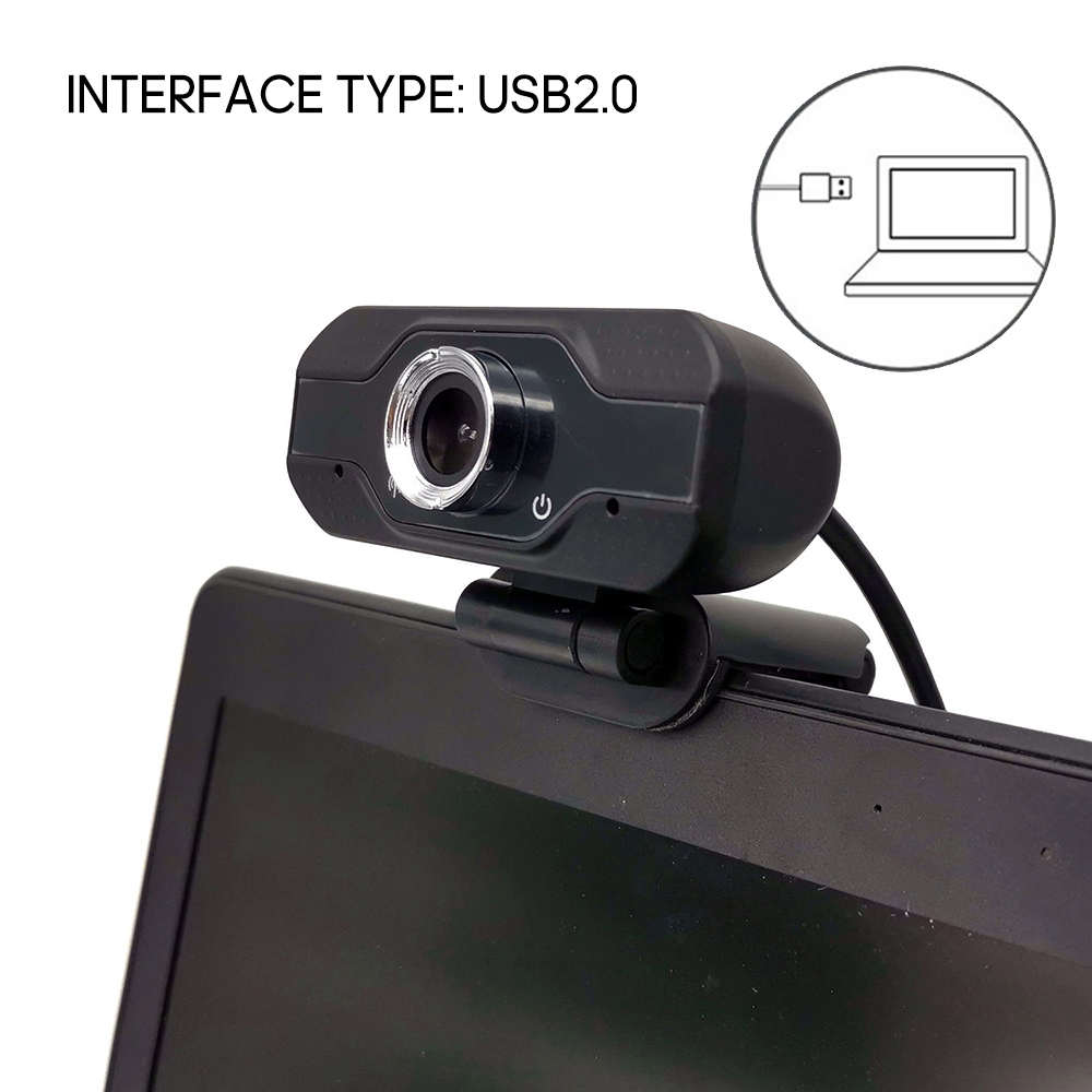 1080P/720P Webcam USB Camera Video High Definition Web Cam with Mic for Online Studying Meeting Calling