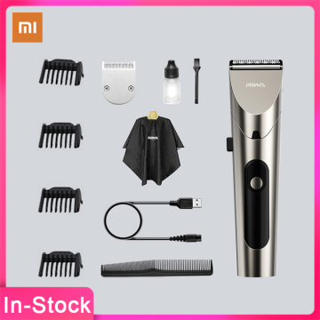 Hot 2020 Xiaomi RIWA Hair Clipper Personal Electric Trimmer Rechargeable Strong Power Steel Cutter Head With LED Screen Washable