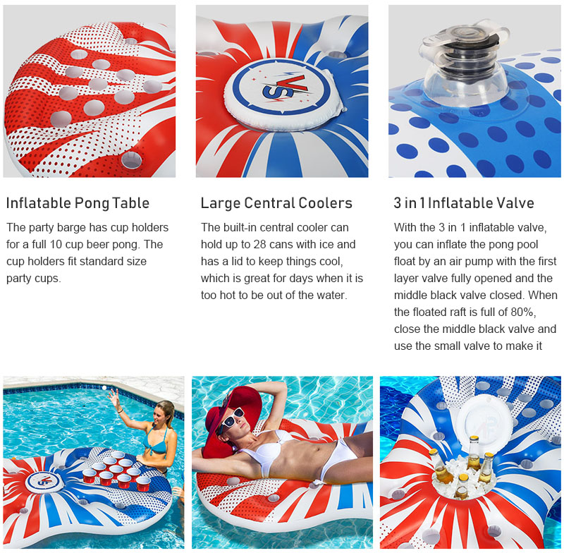 Pool Party Beer Pong Table