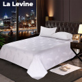Hotel Cotton Bed Sheets White Jacquard Hygroscopic Breathable Spring Summer Autum Winter Mattress Cover Home Mattress Protector