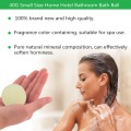 100pcs/lot Small Size Home Hotel Bathroom Bath Ball Bomb Aromatherapy Type Body Cleaner Handmade Bath Salt Gift 40G