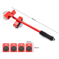 Furniture Lifter Sliders Kit 100Kg/220Lbs Profession Heavy Furniture Roller Move Tool Set +1 Wheel Bar Mover Device Set
