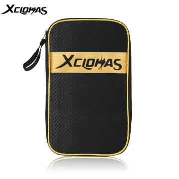 XC LOHAS Table Tennis Rackets Bag Square Long Handle Short Handle Ping Pong Racket Bat Case Black Sports Storage Bags