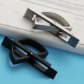 Tatami Hidden Door Handles Zinc Alloy Recessed Flush Pull Cover Floor Cabinet Handle Bright Chrome Dark Furniture Hardware