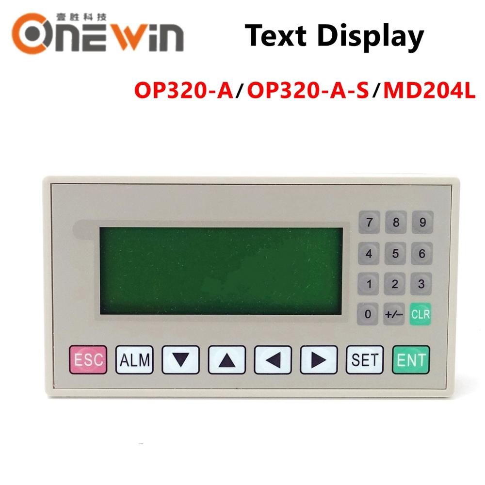 OP320-A OP320-A-S MD204L text display support xinjie V6.5 support 232 485 422 communications ports