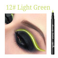 Waterproof Colorful Liquid Eyeliner Pencil Fast Dry Long Lasting Thin Head Eye Liner Pen Makeup Tools Black/Brown 12colors TSLM2